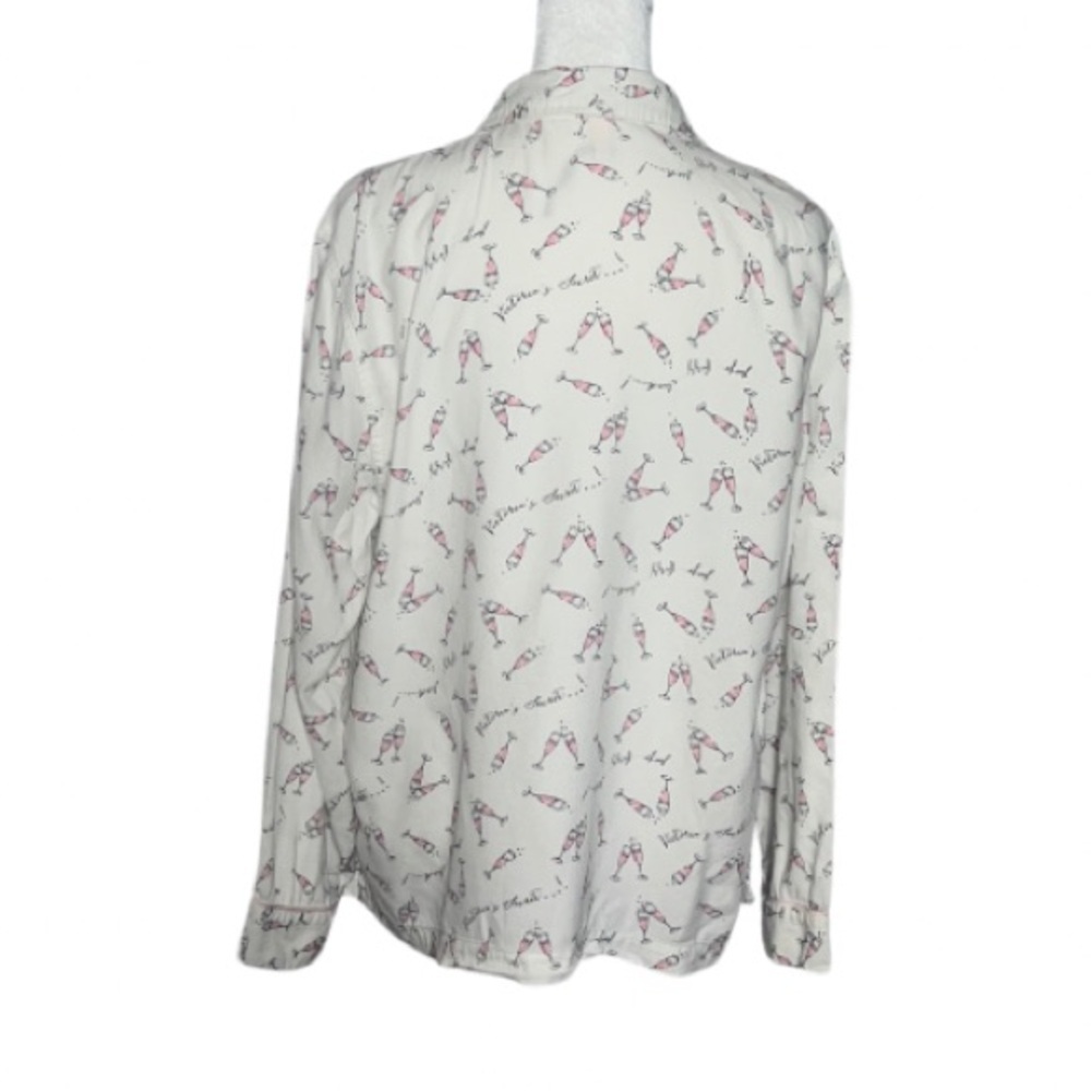 Victoria’s Secret Pink Champagne Print Pajama Set - Size M - Picture 4 of 7